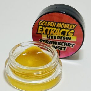 Golden Monkey 1g Live Resin - Strawberry Sunset