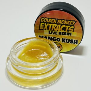 Golden Monkey 1g Live Resin - Mango Kush