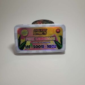 Golden Monkey 500mg Edibles - Pink Lemonade